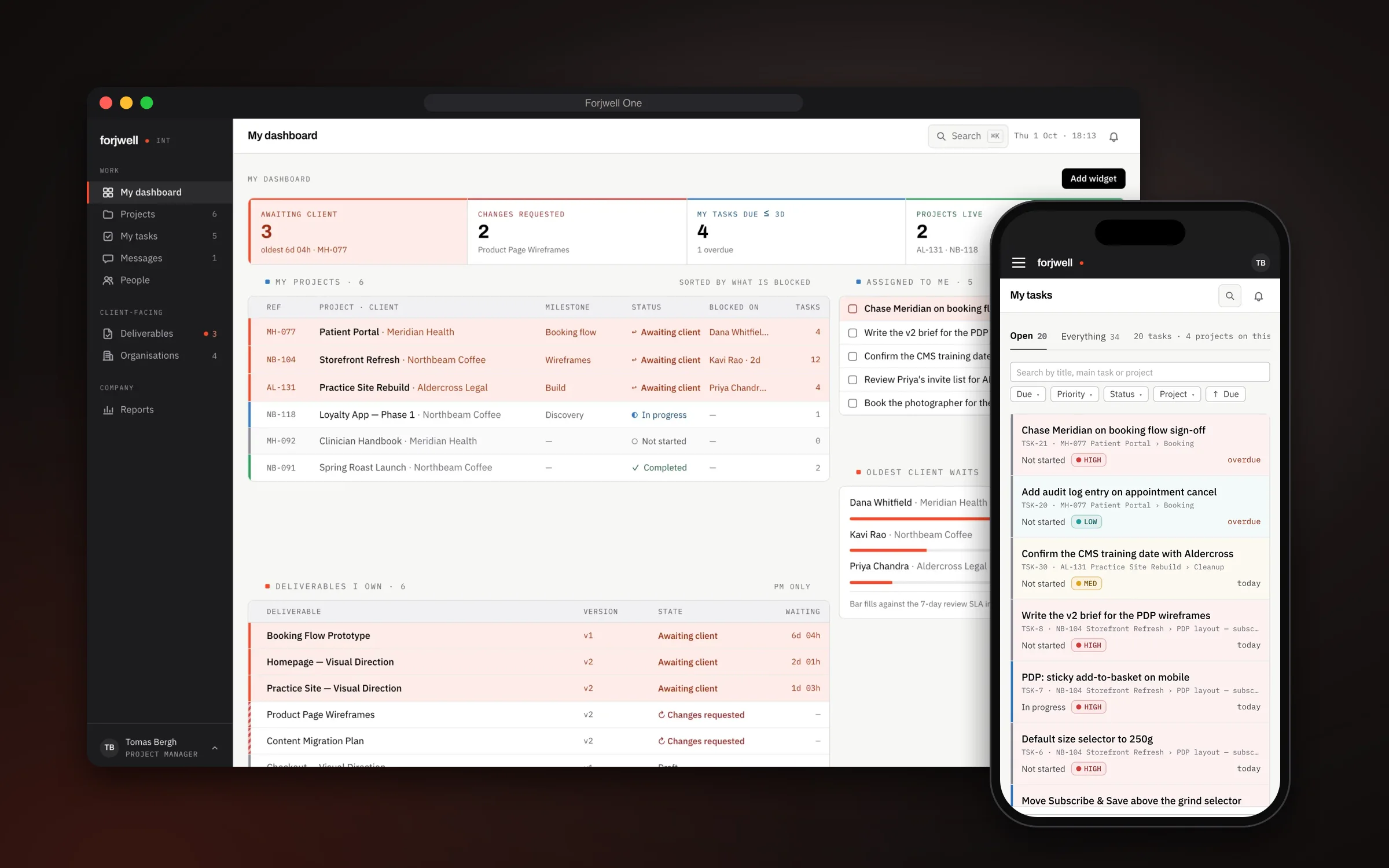 Forjwell One — project preview