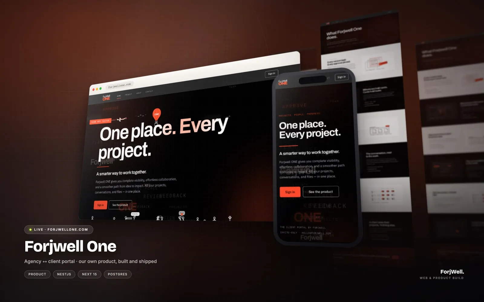 Forjwell One — project preview