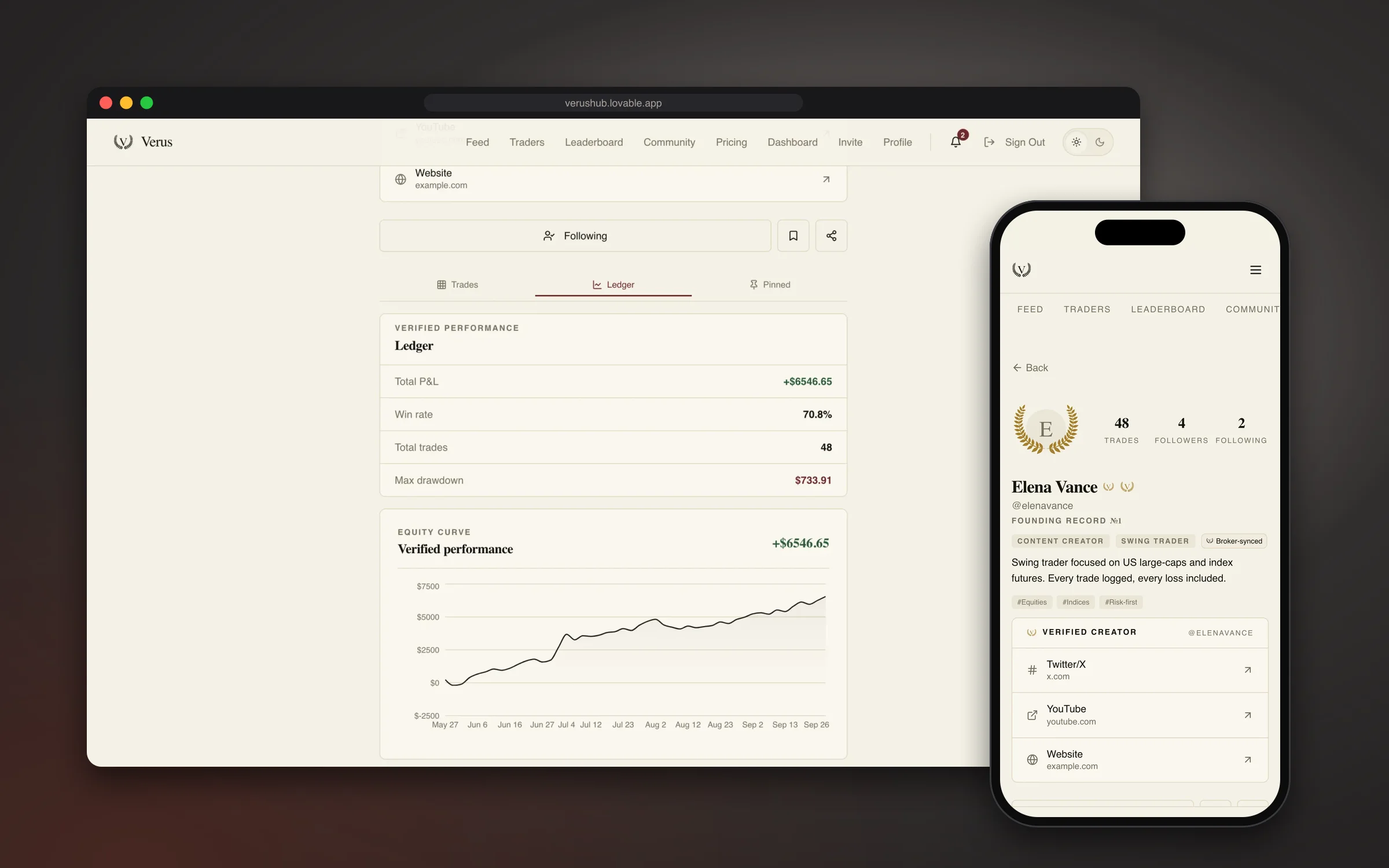 Verus — project preview